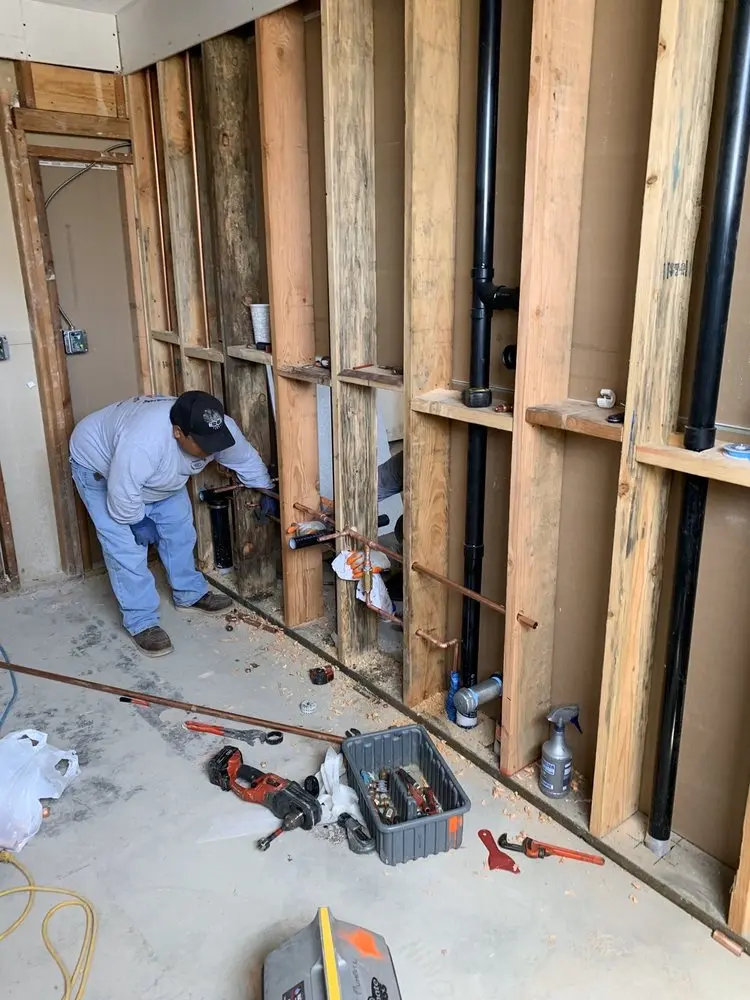 Commercial rough-in plumbing for Commercial Plumbing in Beach Bluff